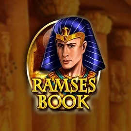 Ramses Book Deluxe logo by Gamomat at Book of Slots